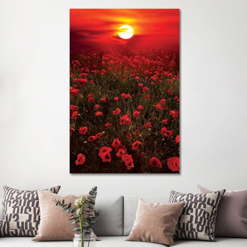 iCanvas "Warm Sunset" by Marco Carmassi Canvas Print