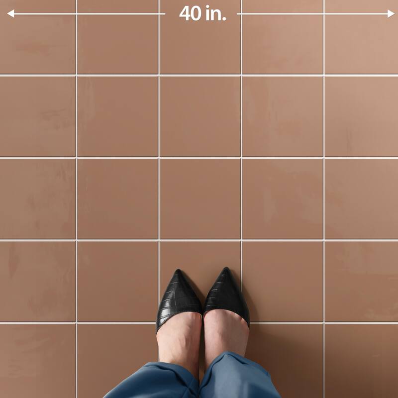 Merola Tile Monocolor Teja 7-7/8" x 7-7/8" Ceramic Floor and Wall Tile