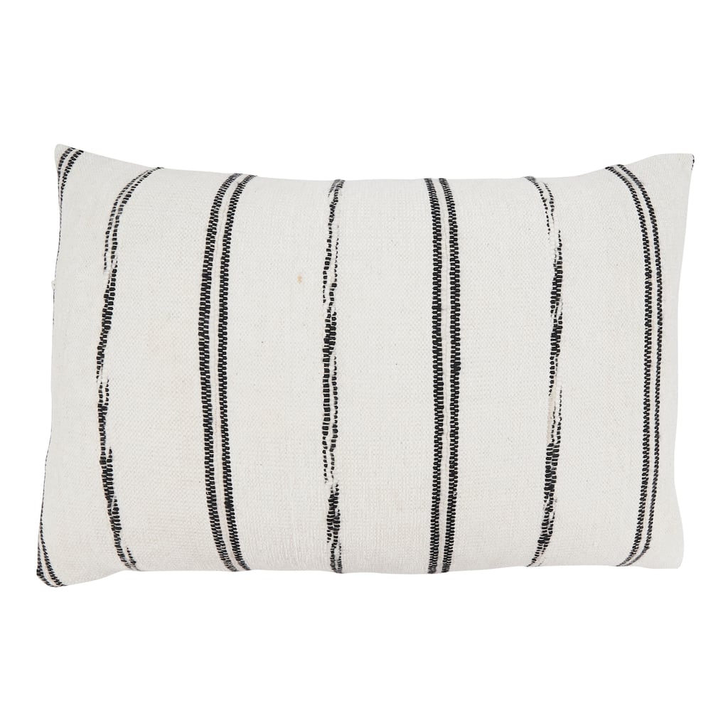 Modern Minimalist Striped Throw Pillow