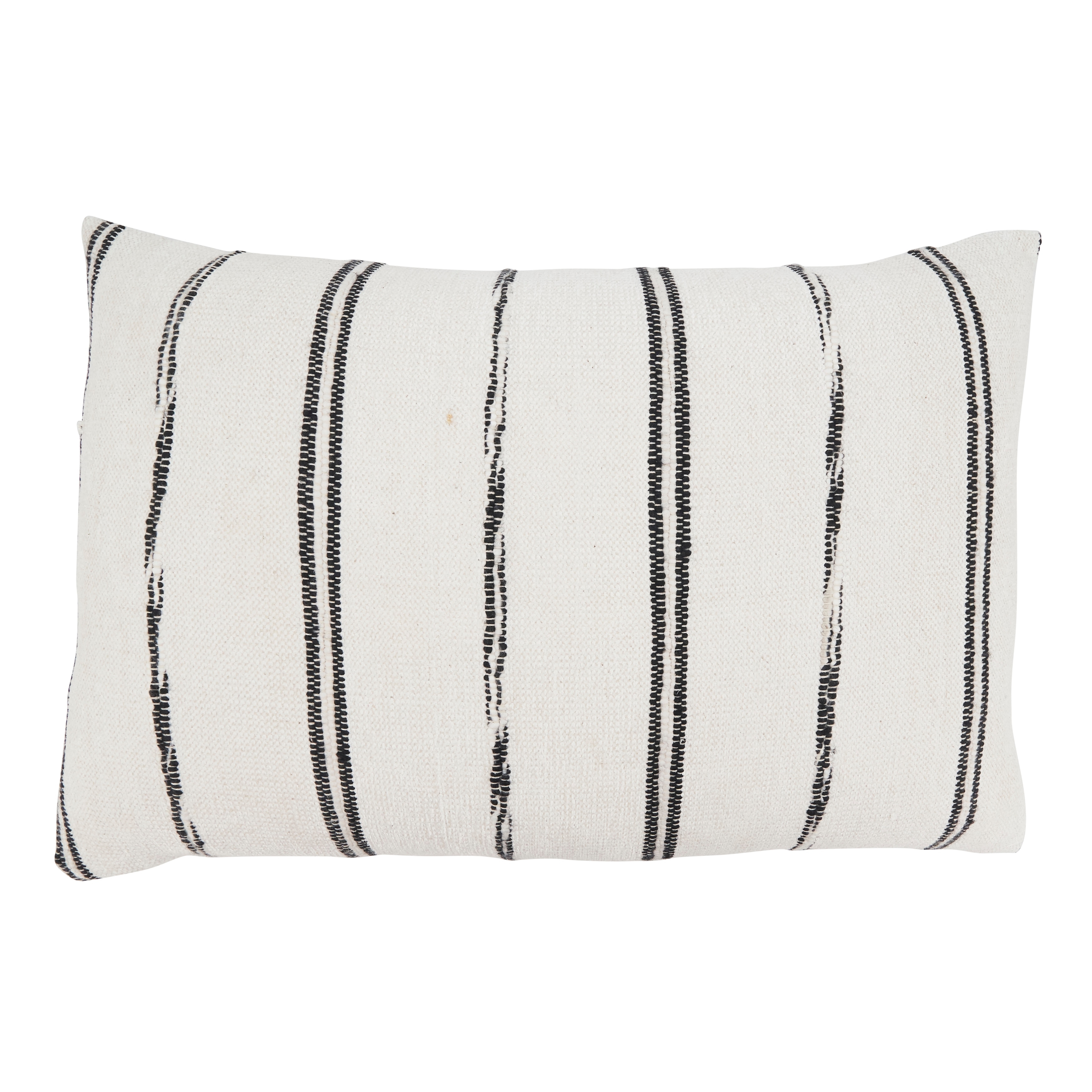 Modern Minimalist Striped Throw Pillow