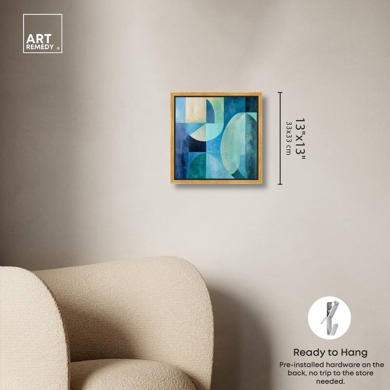 Color Blocks II Canvas by Art Remedy