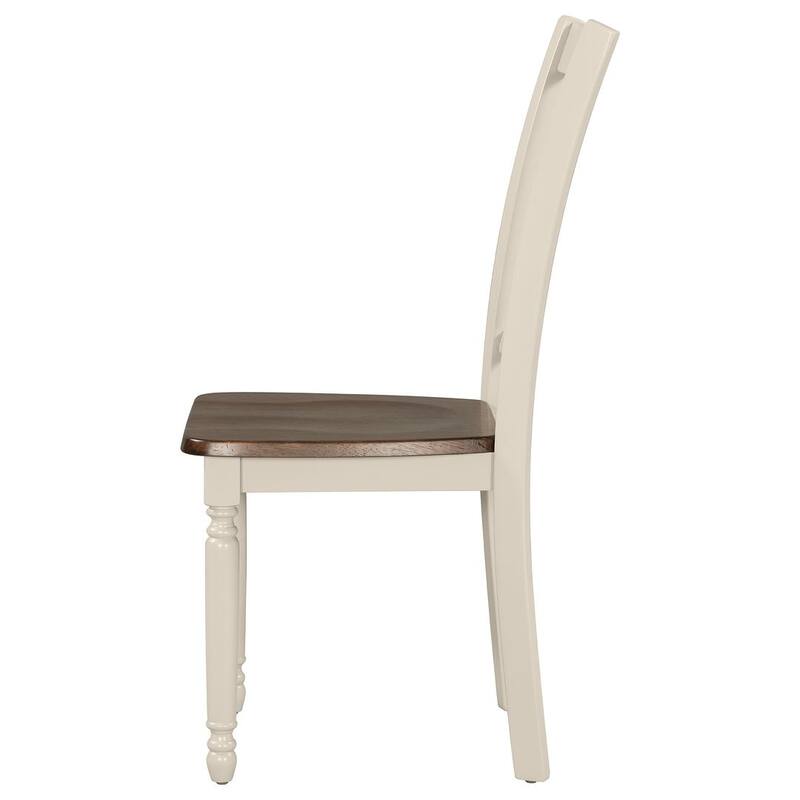 6 PCS Classic Dining Set for 6 - 4 Chairs and 1 Bench
