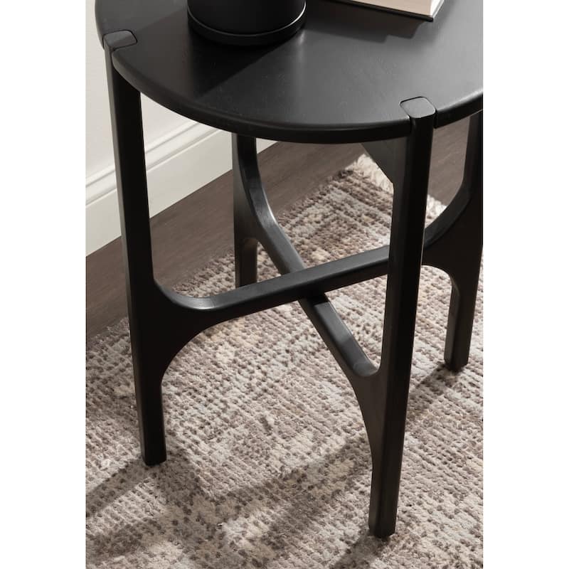 Kate and Laurel Kroscove Wood Side Table