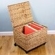 preview thumbnail 5 of 6, Porch & Den Westphalian Wicker Storage Filing Cabinet & Printer Stand
