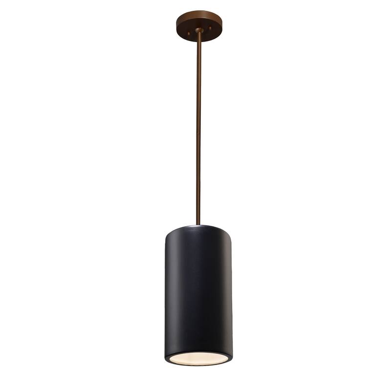 Justice Design Group Large Cylinder Pendant - Rigid Stem