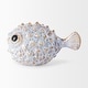 preview thumbnail 2 of 2, Spike I (Small) Off-White Ceramic Puffer Fish - Small