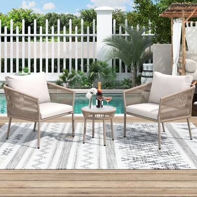 Light luxury simple style outdoor set