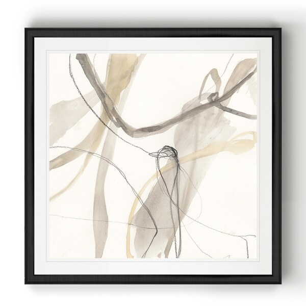 Neutral Momentum III -Black Framed Print. Opens flyout.