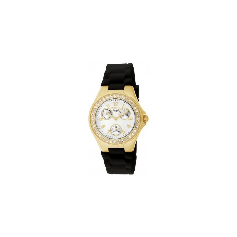 Invicta Women's 1643 Angel Quartz Multifunction White Dial Watch