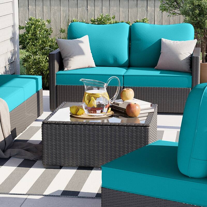 Waterproof Outdoor Deep Seat Cushion Set for Patio Furniture and Chairs