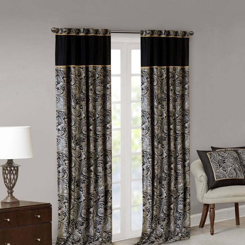 Jacquard Curtain Panel