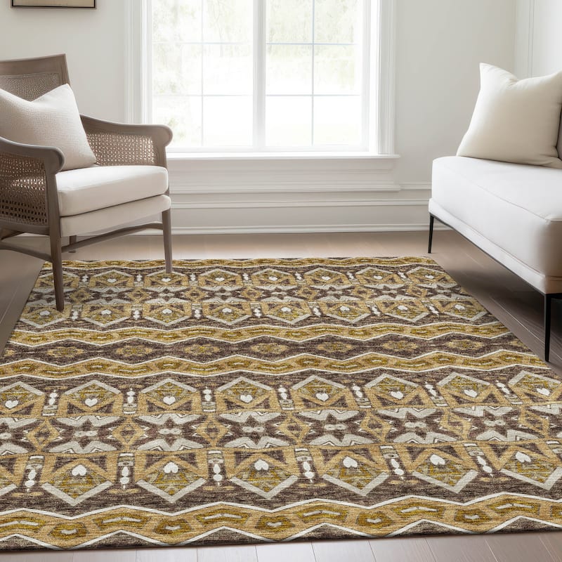 Premium Washable Super Soft Moroccan Global Mayfield Rug