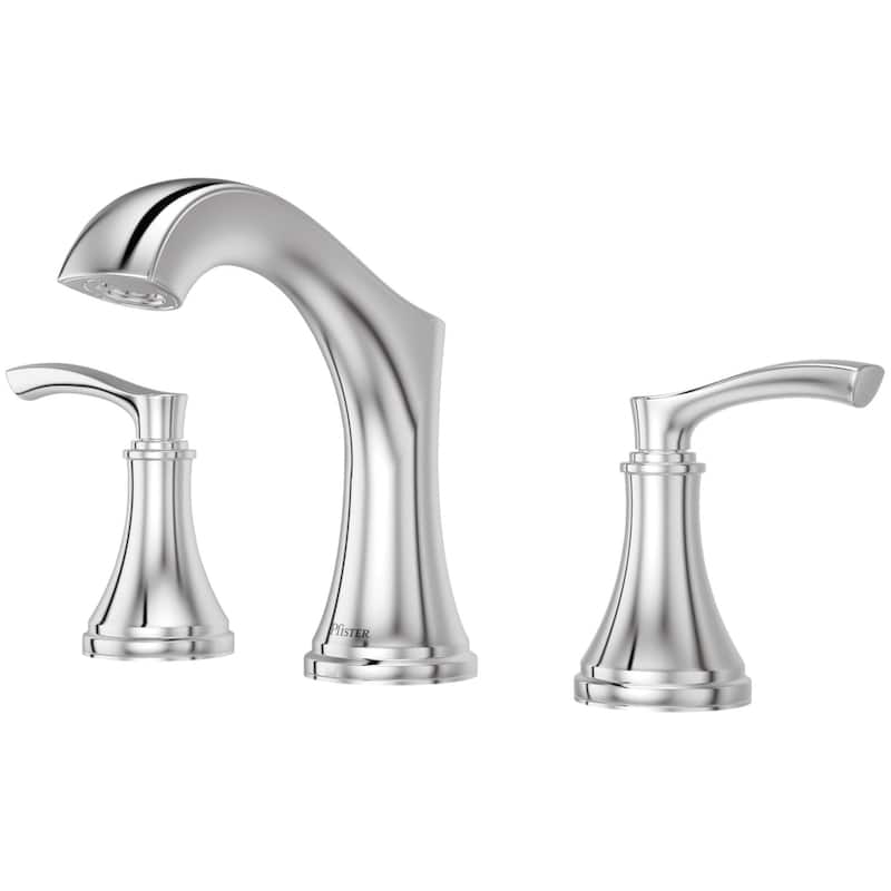 Pfister LG49-WD0 Woodbury 1.2 GPM Widespread Bathroom Faucet with - Polished Chrome