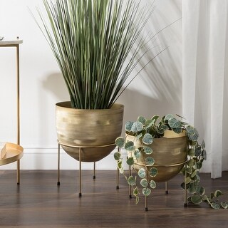 Kate and Laurel Navara Freestanding Planter Set