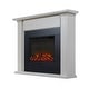 preview thumbnail 7 of 10, Tejon 52" Slim Electric Fireplace in Bone White by Real Flame