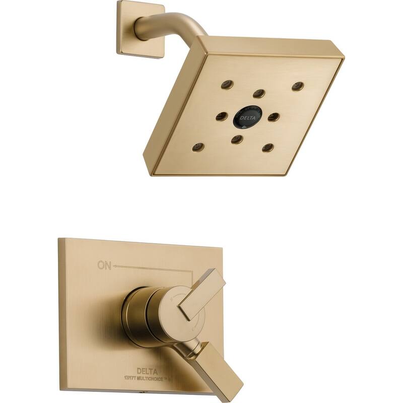 Delta Vero Monitor 17 Series Dual Function Pressure Balanced Shower - Champagne Bronze