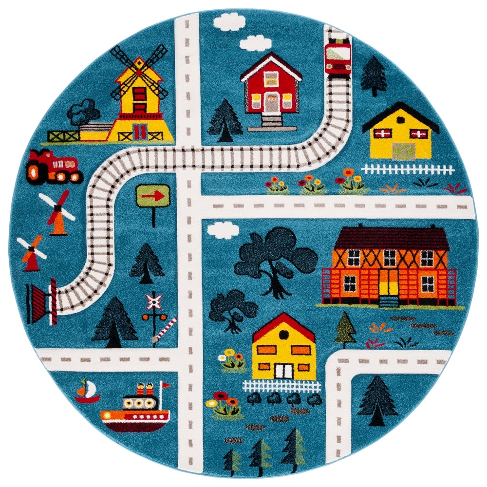 SAFAVIEH Carousel Kids Helmgard Transitional Rug