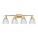 Option Brushed Brass / Clear