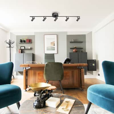 Eglo Lianello Black Chrome Track Light