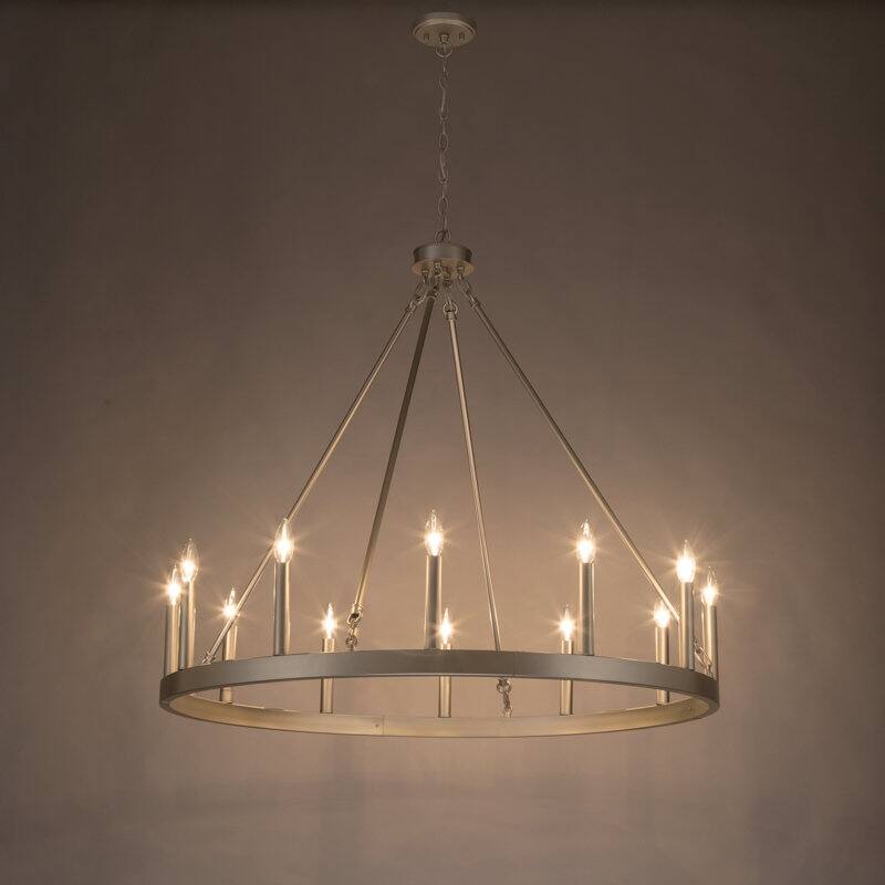 Acroma 12-light Modern Farmhouse Candle-Style Ceiling Lighting for Dining Room