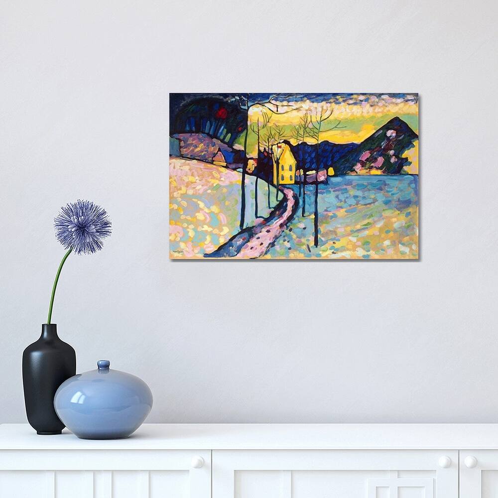 iCanvas "Winter Landscape" by Wassily Kandinsky Canvas Print