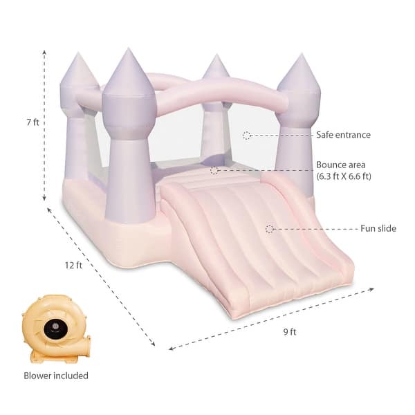 Bounceland Bouncy Castle DayDreamer Cotton Candy Bounce House