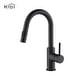 preview thumbnail 4 of 63, Single-Hole Pull-Down Kitchen Faucet with Sprayer and Magnetic Docking Matte Black