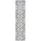 preview thumbnail 4 of 11, SAFAVIEH Tulum Kukka Boho Rug 2' x 8' Runner - Ivory Grey/Light Grey - Runner