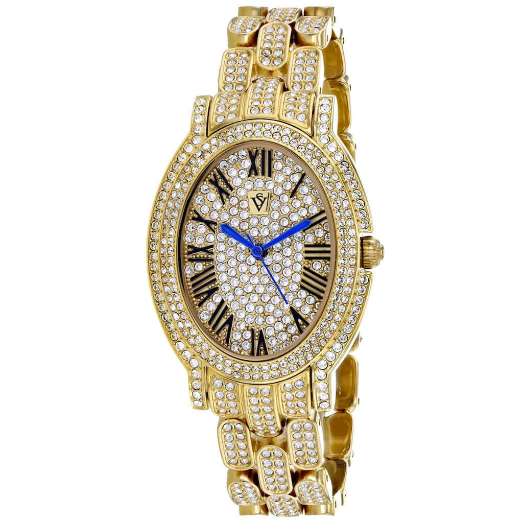 Christian Van Sant Women's Amore Gold Dial Watch - CV7231 - One Size