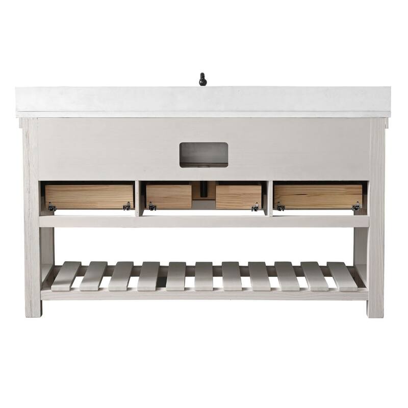 Sudio Design Bathroom Vanity Wesley Weathered Collection.