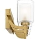 preview thumbnail 4 of 6, Kolt 5-Light Brushed Gold Bath Light