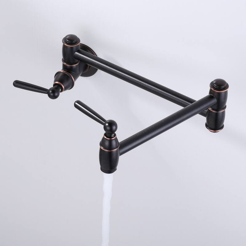 WOWOW Vintage Pot Filler Folding Kitchen Faucet