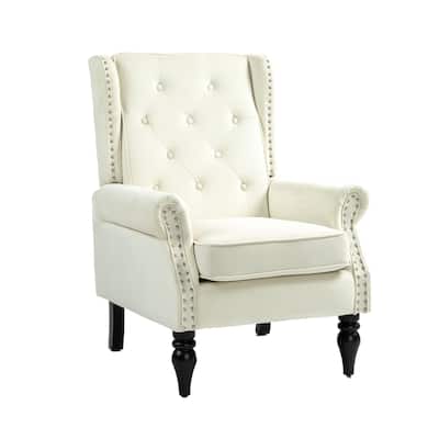 Modern Armchair Accent Chair Lounge Chair with Sturdy Wood Legs