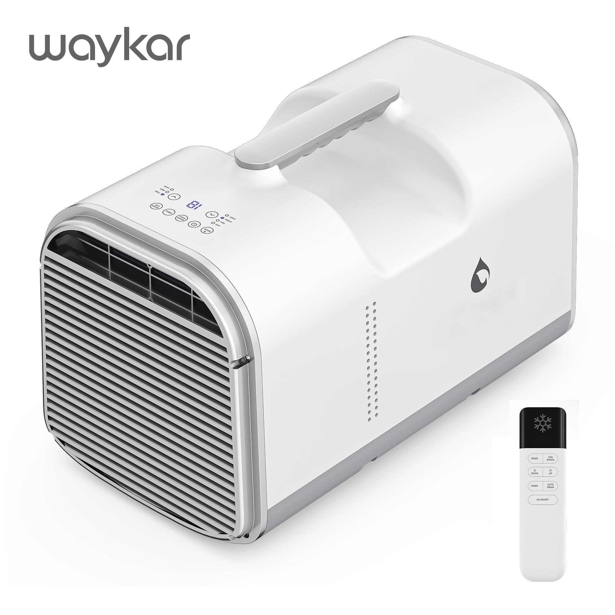 Portable Air Conditioner Dehumidifier. with Remote 4500 Btu for Travel Home camping RV, Outdoor Event