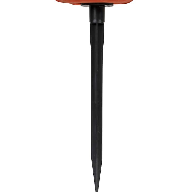 LED Lighted Jack-O-Lantern Outdoor Halloween Pathway Markers - 14.5" - Set of 3
