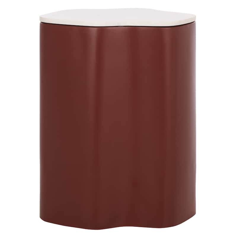 SAFAVIEH Home Kanon Accent Table, Fully Assembled - 22"W x 16"D x 25"H