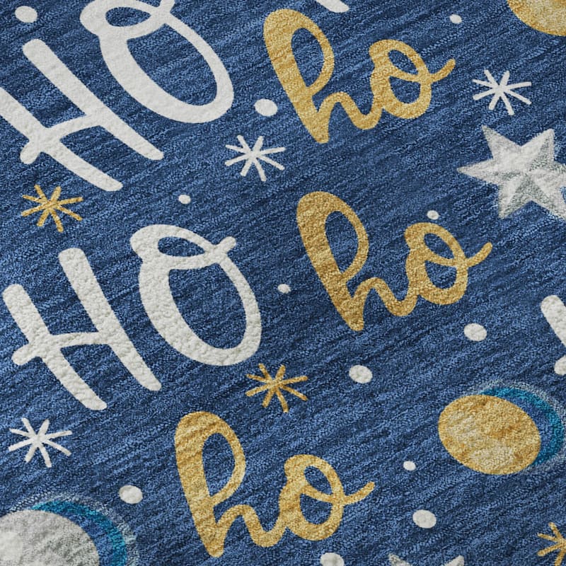 Premium Washable Super Soft Christmas Ho Ho Mayfield Rug
