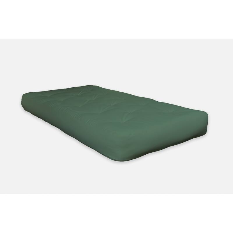 6" Black Single Foam Futon Full Mattress