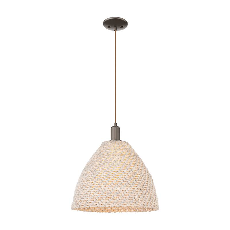 Innovations Lighting Downtown Urban - Natural Ballston Dome - 1 Light 16" Cord Hung Mini Pendant
