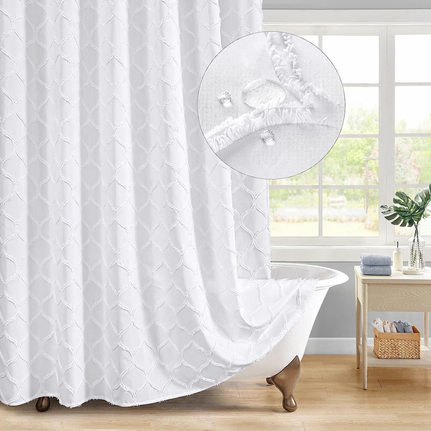 Cloth deals shower curtains