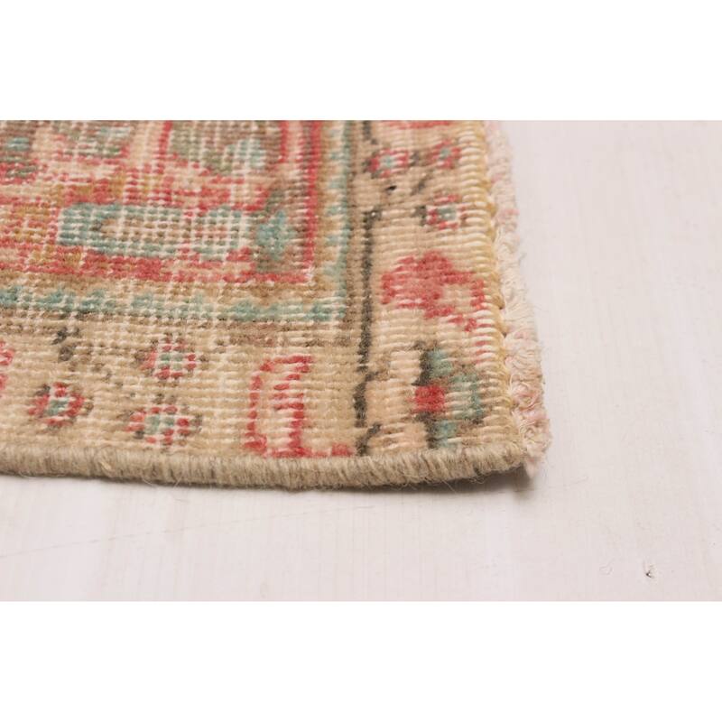 ECARPETGALLERY Hand-knotted Antalya Vintage Red Wool Rug - 6'4 x 9'9