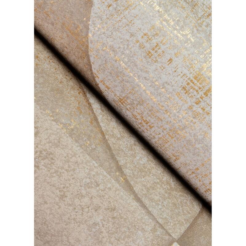 Advantage Addison Blush Retro Geo Wallpaper