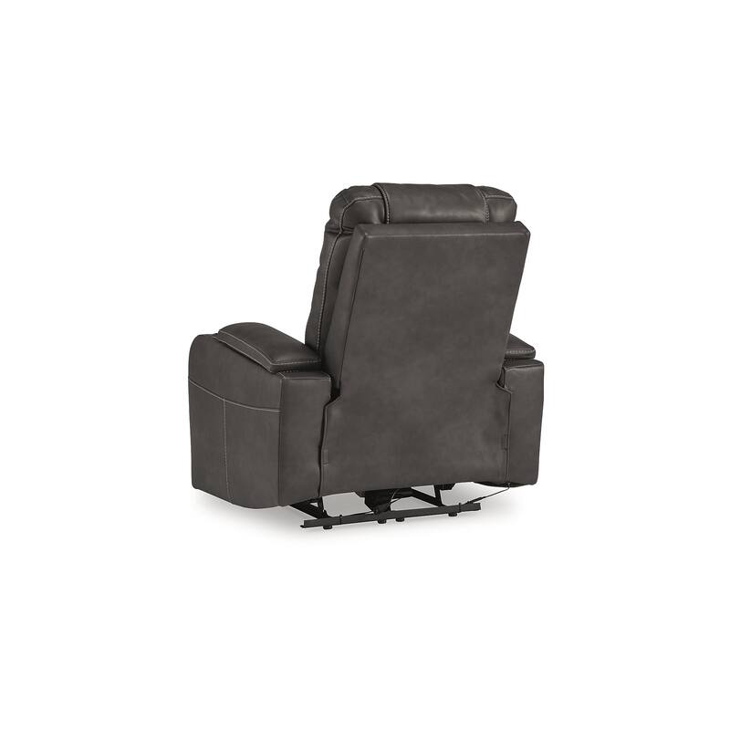 Signature Design by Ashley Feazada Power Rocker Recliner with Adjustable Headrest