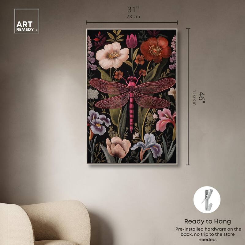 Ruby Reed Rider I Canvas by Art Remedy