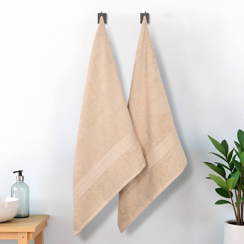 Eco-Friendly Sustainable Cotton Bath Sheet by Superior (Set of 2)