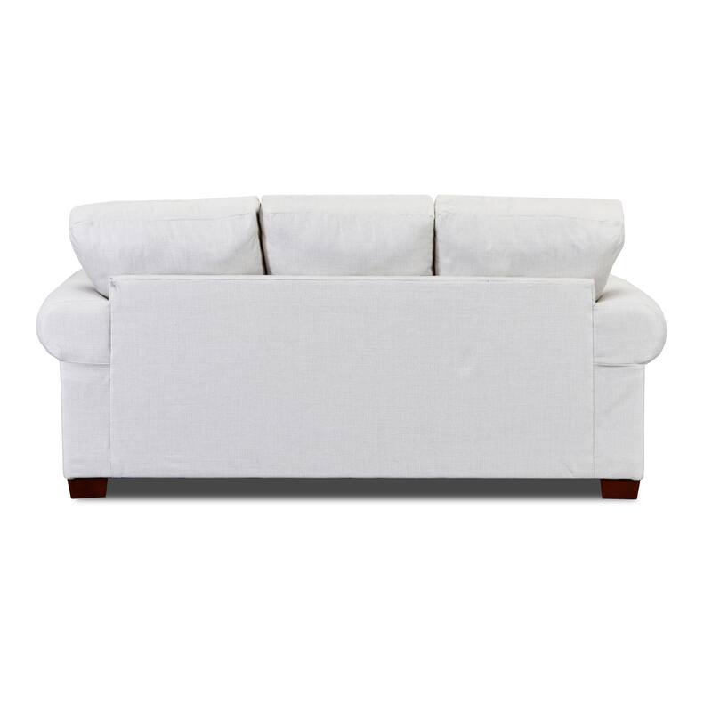 American Furniture Classics Model 8605-41 Beaujardin Sofa Sleeper with Four Throw Pillows