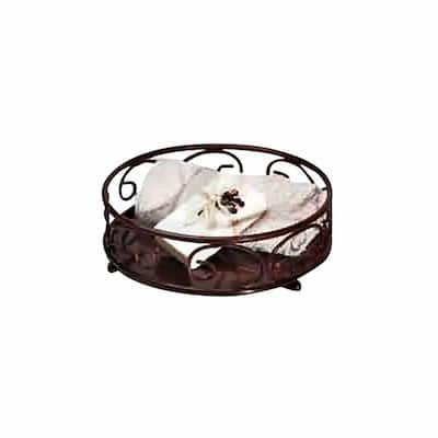 Bathroom Organizer Red 8.5Dia x 2.75H | Renovator's Supply