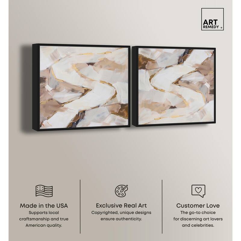 Assembled Color Pallete II Canvas by Art Remedy