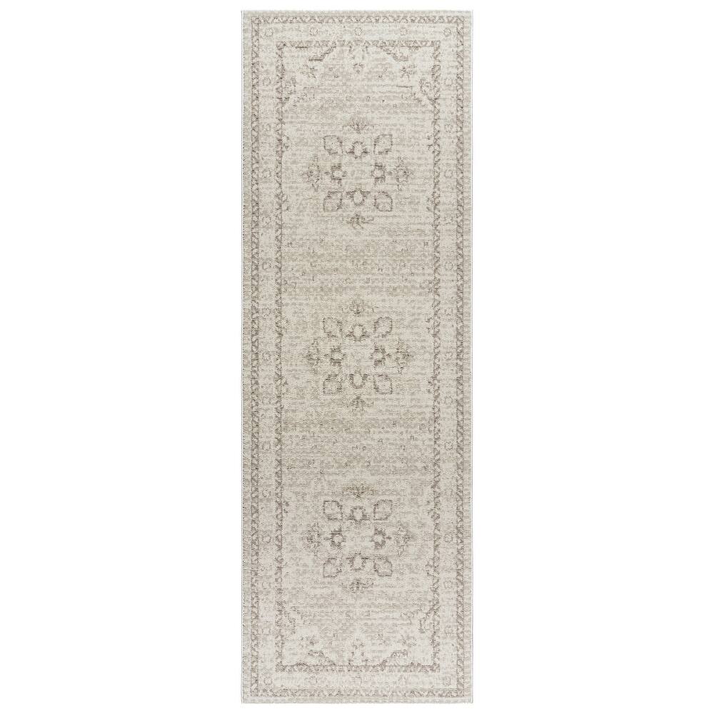 Gertmenian Trevi Polyester High-Low Plush Neutral Modern Abstract Indoor Area Rug Collection