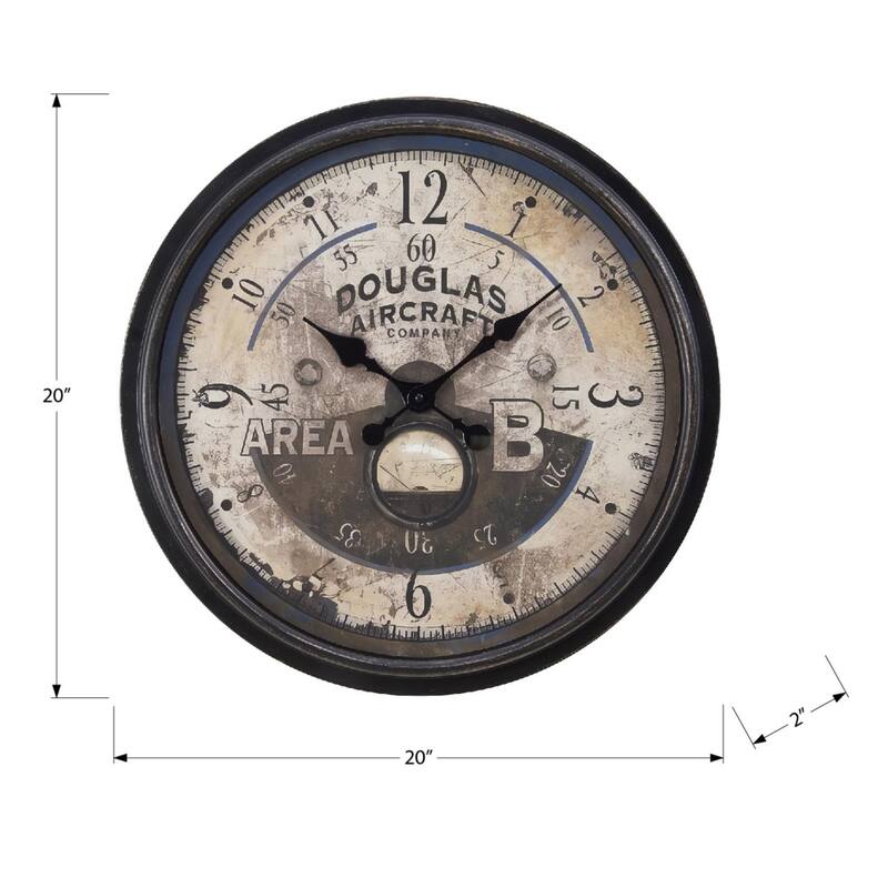 20" Round Wall Clock